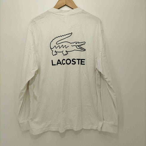 ラコステ LACOSTE 別注 ビッグワニロゴプリントTシャツ メンズ JPN:L