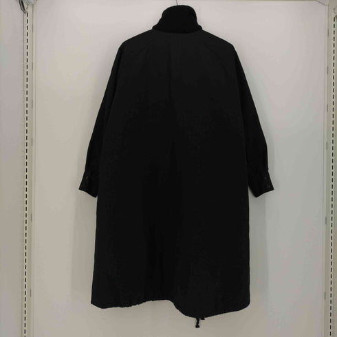 モチ Mochi finx gabardine coat 襟ボア 裏地キルティング ロング ジャケット レディース 1