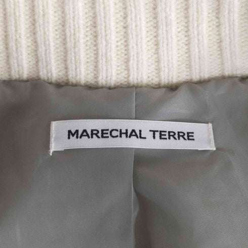 マーシャル テル MARECHAL TERRE ニット ドッキング ミリタリー ブルゾン ジャケット レディース JPN:2