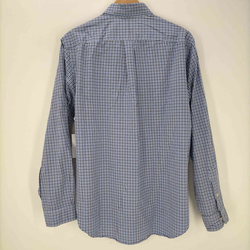 ラルフローレン RALPH LAUREN classic fit コットンリネンボタンダウンシャツ メンズ import:M