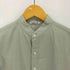 オーラリー AURALEE 20SS WASHED FINX TWILL SHIRTS スタンドカラー シャツ メンズ JPN:0