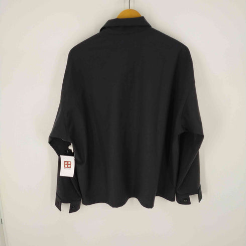 エヌハリウッド N.HOOLYWOOD Compile Line コンパイルライン SHIRT BLOUSON - Black シャツブルゾン メンズ US:36