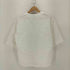 ロクビューティーアンドユースユナイテッドアローズ 6 BEAUTY & YOUTH UNITED ARROWS 21SS COTTON JACQUARD V NECK 5SLEEVE SHIRT コットン ジャガード シャツ レディース