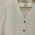 ロクビューティーアンドユースユナイテッドアローズ 6 BEAUTY & YOUTH UNITED ARROWS 21SS COTTON JACQUARD V NECK 5SLEEVE SHIRT コットン ジャガード シャツ レディース