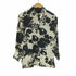 ザラ ZARA 総柄 L/S サテン シアー シャツ レディース import:S