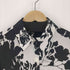 ザラ ZARA 総柄 L/S サテン シアー シャツ レディース import:S