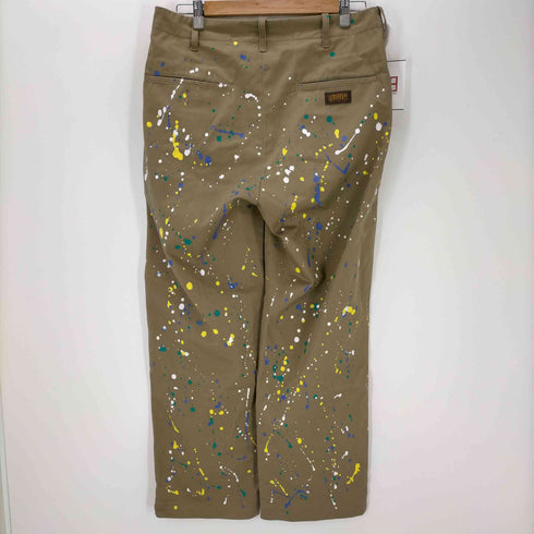 ユニバーサルプロダクツ UNIVERSAL PRODUCTS 別注 HAND PAINT WIDE TROUSERS メンズ JPN:L