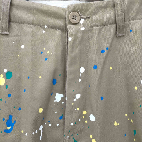 ユニバーサルプロダクツ UNIVERSAL PRODUCTS 別注 HAND PAINT WIDE TROUSERS メンズ JPN:L