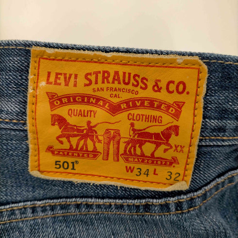 リーバイス Levis 501 ボタンフライ レギュラーストレート メンズ W34