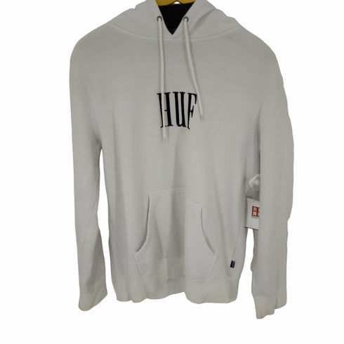 ハフ HUF ロゴ刺繍フーディ― メンズ import:M