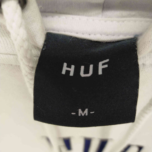 ハフ HUF ロゴ刺繍フーディ― メンズ import:M