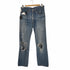 リーバイス Levis USA製 ボタン裏6刻印 66前期 501 74年9月製 赤耳 バックポケット裏シングル コインポケット裏チェーン デニムパンツ メンズ 32inch