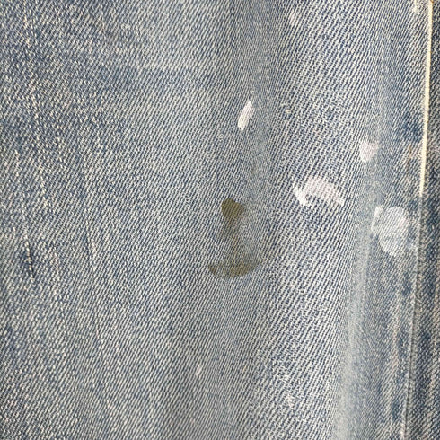 リーバイス Levis USA製 ボタン裏6刻印 66前期 501 74年9月製 赤耳 バックポケット裏シングル コインポケット裏チェーン デニムパンツ メンズ 32inch
