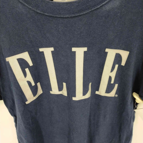 エル ELLE ビッグロゴ S/S TEE メンズ import:M