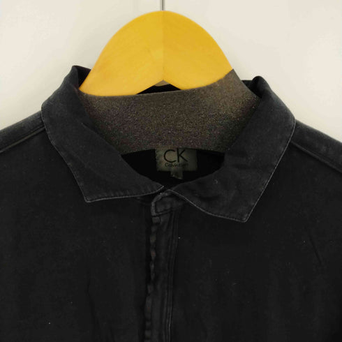 カルバンクライン CALVIN KLEIN ハーフジップ S/S ポロ メンズ import:XL