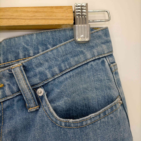 クラネ CLANE カットオフ フリンジデニムパンツ レディース US:24