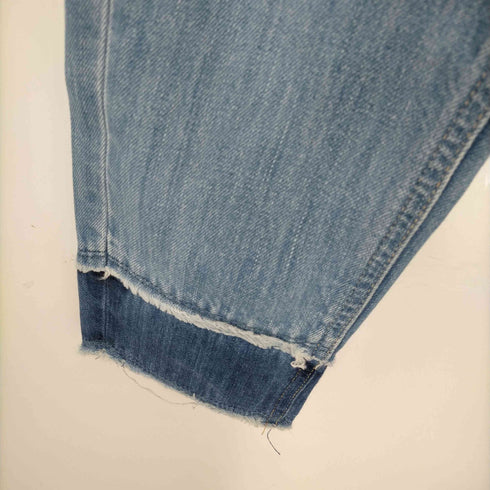 クラネ CLANE カットオフ フリンジデニムパンツ レディース US:24