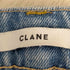 クラネ CLANE カットオフ フリンジデニムパンツ レディース US:24