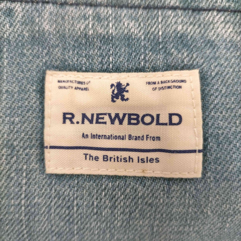 アールニューボールド R.NEWBOLD デザインジップデニム メンズ