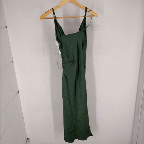 ザラ ZARA 21SS draped lingerie style dress green レディース JPN:XS