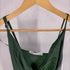 ザラ ZARA 21SS draped lingerie style dress green レディース JPN:XS