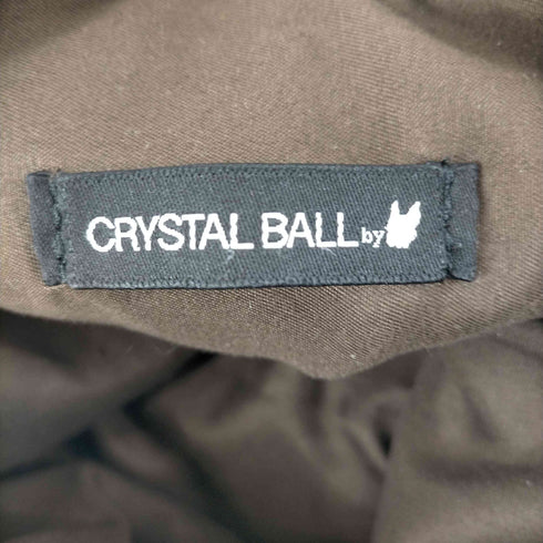 クリスタルボール CRYSTAL BALL レザーショルダーバッグ レディース