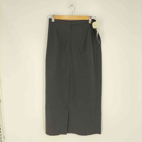 ジルサンダー JIL SANDER イタリア製 コットンナイロン タイトロングスカート レディース 36