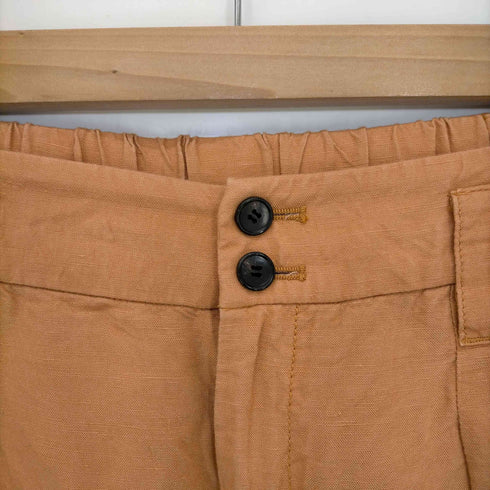スピックアンドスパン Spick and Span リネンレーヨン テーパードパンツ レディース 38