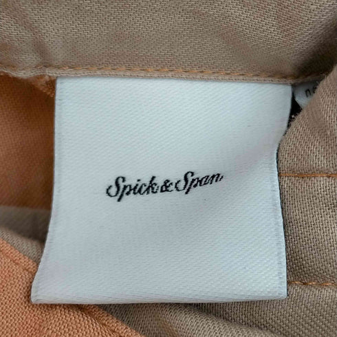 スピックアンドスパン Spick and Span リネンレーヨン テーパードパンツ レディース 38