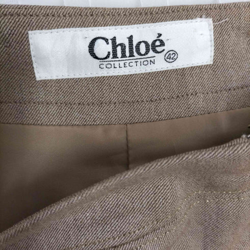 クロエ Chloe ウール タイトロングスカート レディース 42