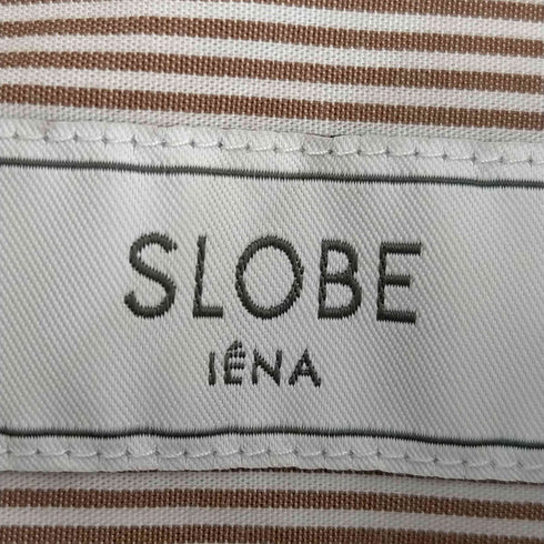 スローブイエナ SLOBE IENA タイプライターシャツワンピース レディース