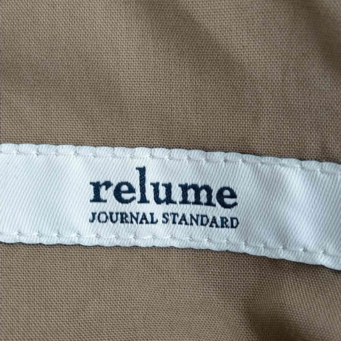 ジャーナルスタンダードレリューム JOURNAL STANDARD relume トレンチベスト ジレ レディース FREE