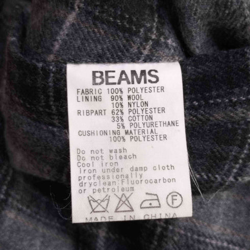 ビームス BEAMS リバーシブル スタンド ブルゾン ジャケット メンズ