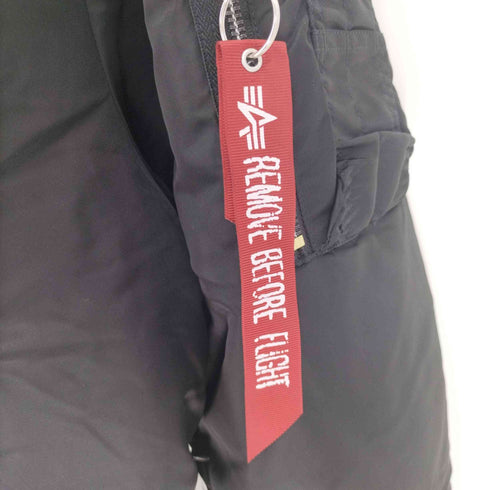 アルファインダストリーズ ALPHA INDUSTRIES MA-1 ナイロン ミリタリー ボンバー ジャケット フライト ビッグサイズ メンズ 4L