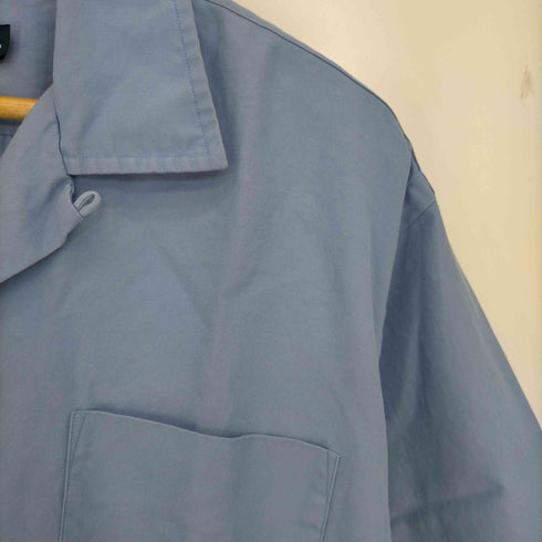 ポロバイラルフローレン Polo by RALPH LAUREN 90-00s CALDWELL ポニー無し シルクコットン 開襟シャツ メンズ import:L