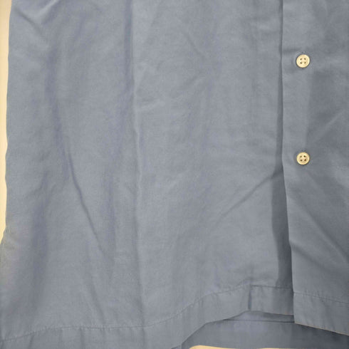 ポロバイラルフローレン Polo by RALPH LAUREN 90-00s CALDWELL ポニー無し シルクコットン 開襟シャツ メンズ import:L