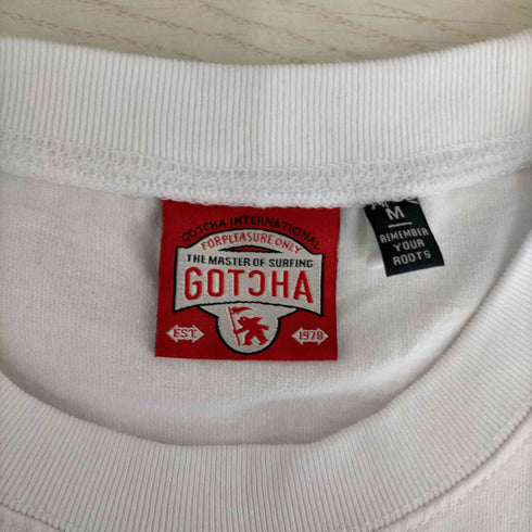 ガッチャ GATCHA ラバープリントクルーネックTシャツ メンズ JPN:M