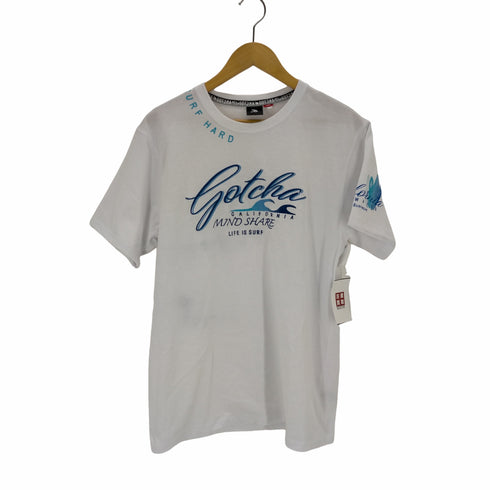 ガッチャ GATCHA 刺繍クルーネックTシャツ メンズ JPN:L