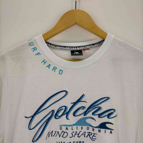 ガッチャ GATCHA 刺繍クルーネックTシャツ メンズ JPN:L