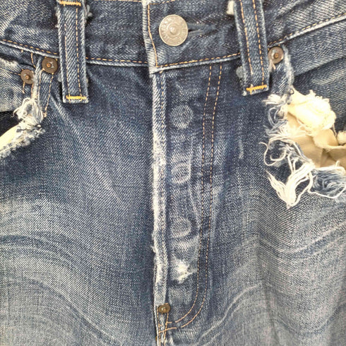 リーバイス Levis LOT37501 00S 日本製 501XX ボタンフライデニムパンツ シンチバッグ付き セルビッチ 復刻 メンズ W34