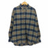 チャップスラルフローレン CHAPS RALPH LAUREN 90S ボタンダウン チェック L/S ネルシャツ メンズ import:XL