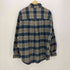 チャップスラルフローレン CHAPS RALPH LAUREN 90S ボタンダウン チェック L/S ネルシャツ メンズ import:XL