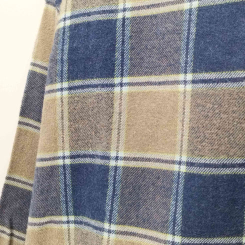 チャップスラルフローレン CHAPS RALPH LAUREN 90S ボタンダウン チェック L/S ネルシャツ メンズ import:XL