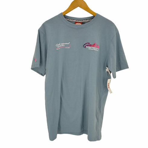 ガッチャ GATCHA グラデーション刺繍 クルーネックTシャツ メンズ JPN:XL