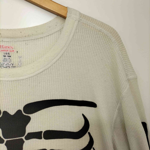 シュプリーム Supreme Bones Thermal Crew 骸骨 サーマル クルーネック L/S カットソー メンズ JPN:L