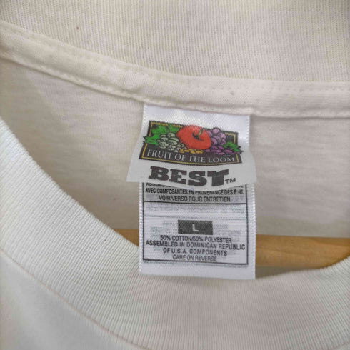 フルーツオブザルーム FRUIT OF THE LOOM 90S~00S NMH 両面プリントTシャツ メンズ import:L