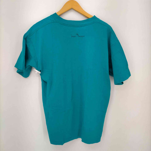 オニータ ONEITA 90S MADE IN USA シングルステッチ フロントプリントTシャツ メンズ import:L
