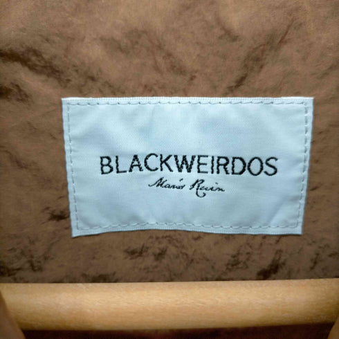 ブラック ウィドゥ BLACK WEIRDOS 21SS ナイロンハリントンジャケット メンズ JPN:L