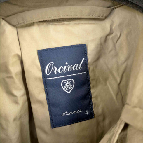 オーチバル ORCIVAL ボタンレスチェスターコート メンズ JPN:4