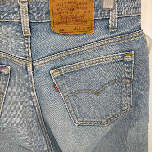リーバイス Levis 90S MADE IN USA ボタン裏522 501 ボタンフライデニム メンズ W33